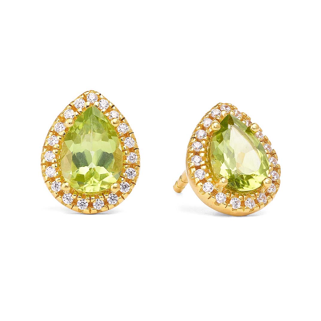 Bernd Wolf Ohrstecker Marie mit Peridot