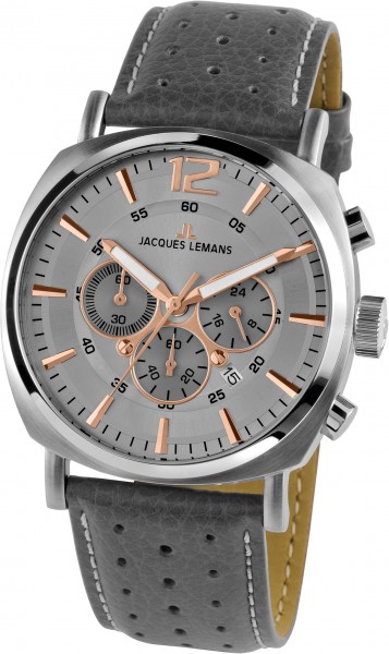 1-1645L Jacques Lemans Herrenuhr Chronograph Lugano Herrenarmbanduhr