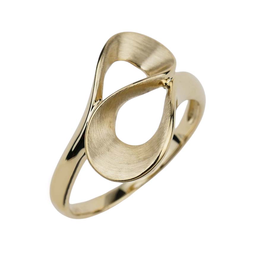 Damenring Gelbgold 585/000 ohne Stein Damenring Gelbgold 585/000 ohne Stein