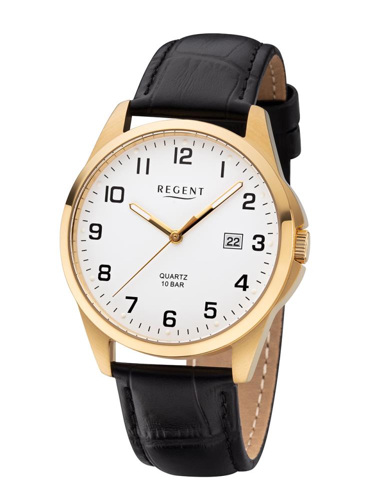 F-1226 Regent Herrenuhr Quartz 10 bar wasserdicht
