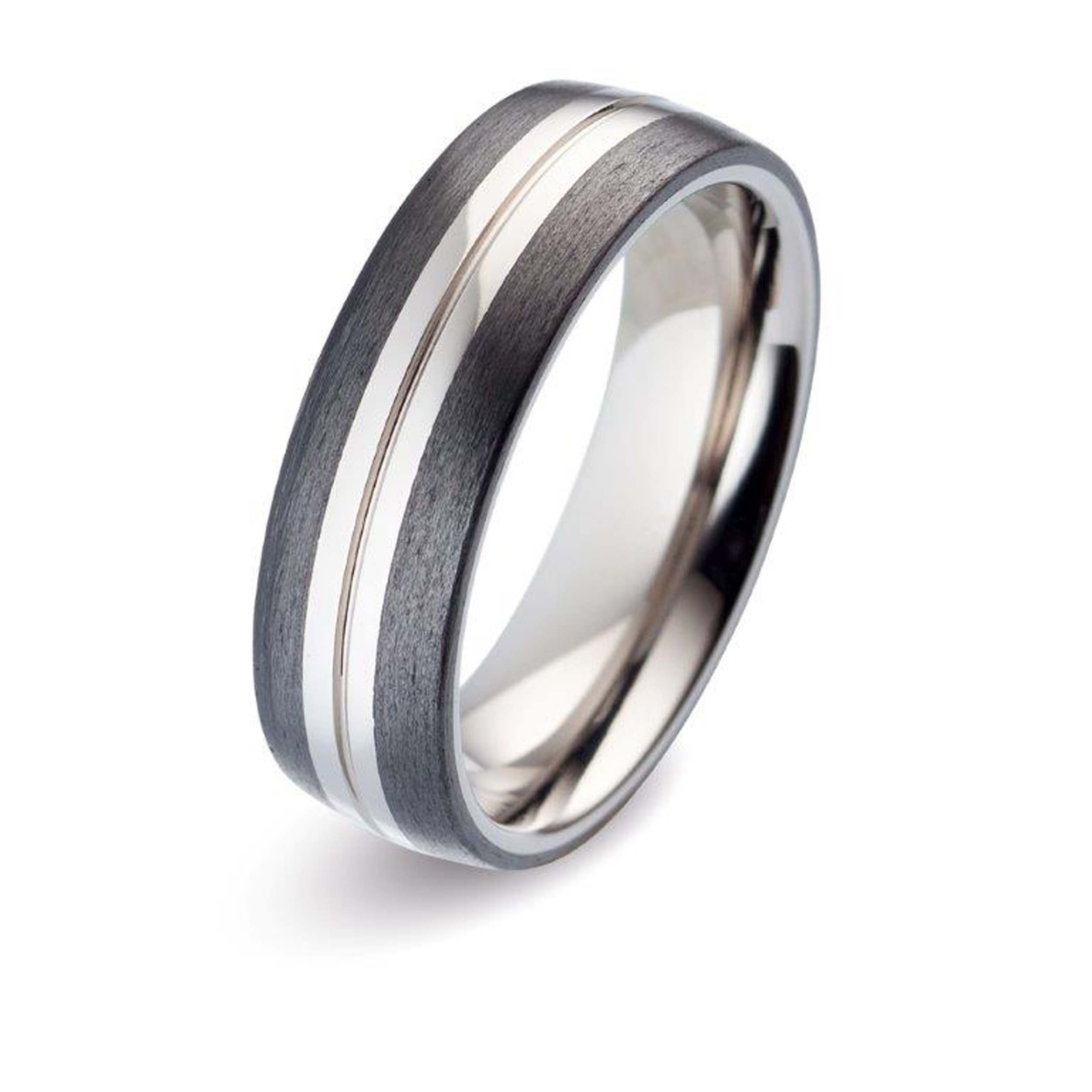 52474-000-000-2050 Titan Factory Trauring Titan mit Carbon