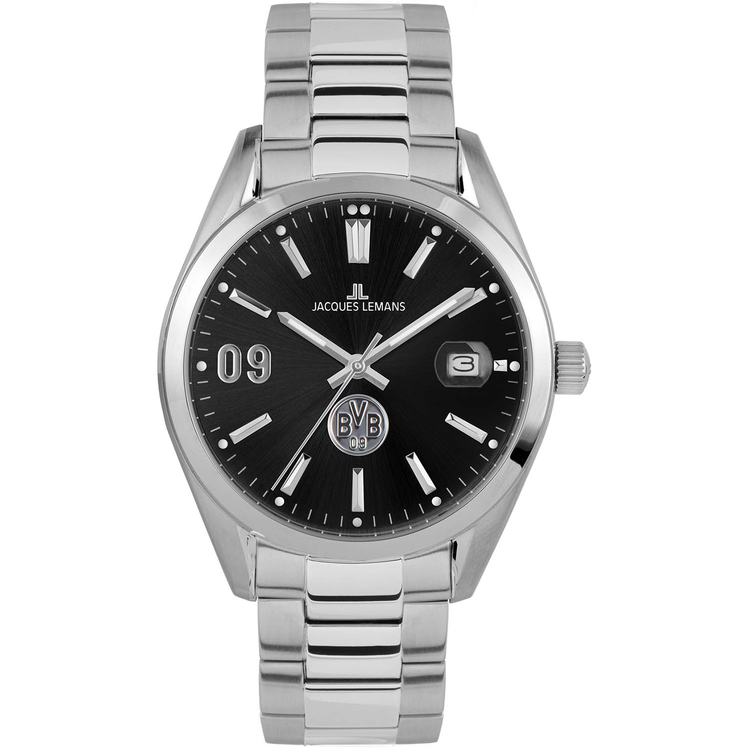 Jacques Lemans Herrenuhr Borussia Dortmund BVB-01 Jacques Lemans Herrenuhr Borussia Dortmund BVB-01