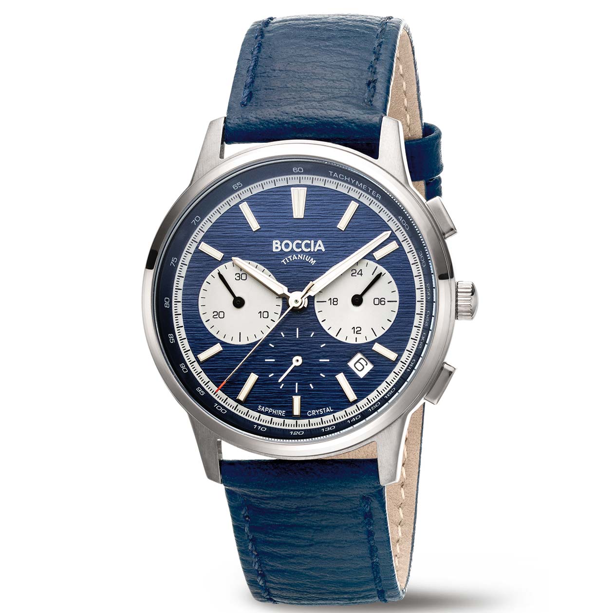 Boccia nickelfreier Herrenchronograph Quartz
