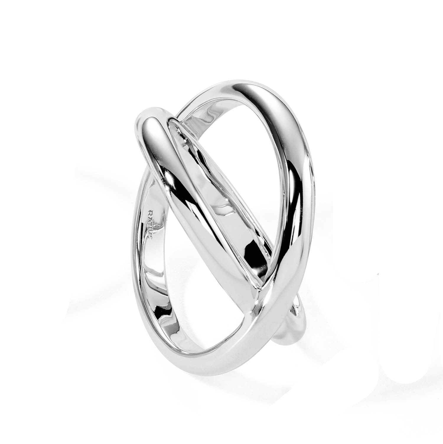 34212 Ratius Damenring Sterlingsilber rhodiniert