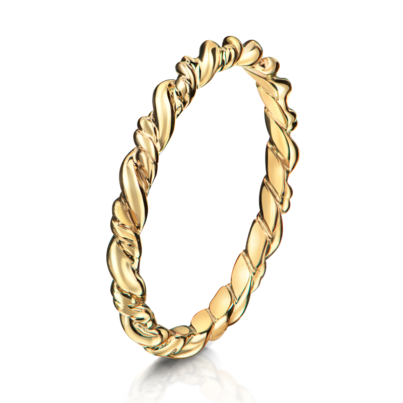 33638 Kordelring Gelbgold 333/000
