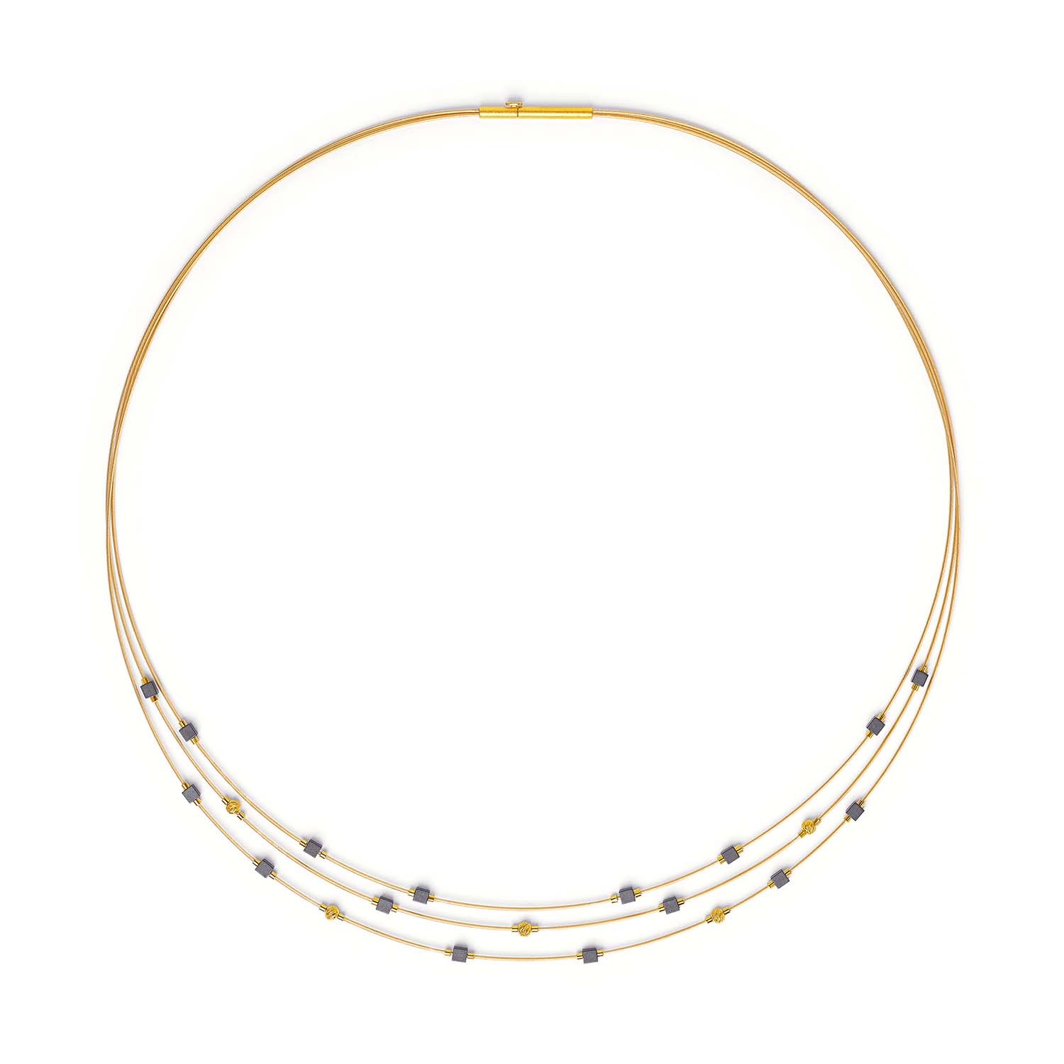 Bernd Wolf Collier Cubetina