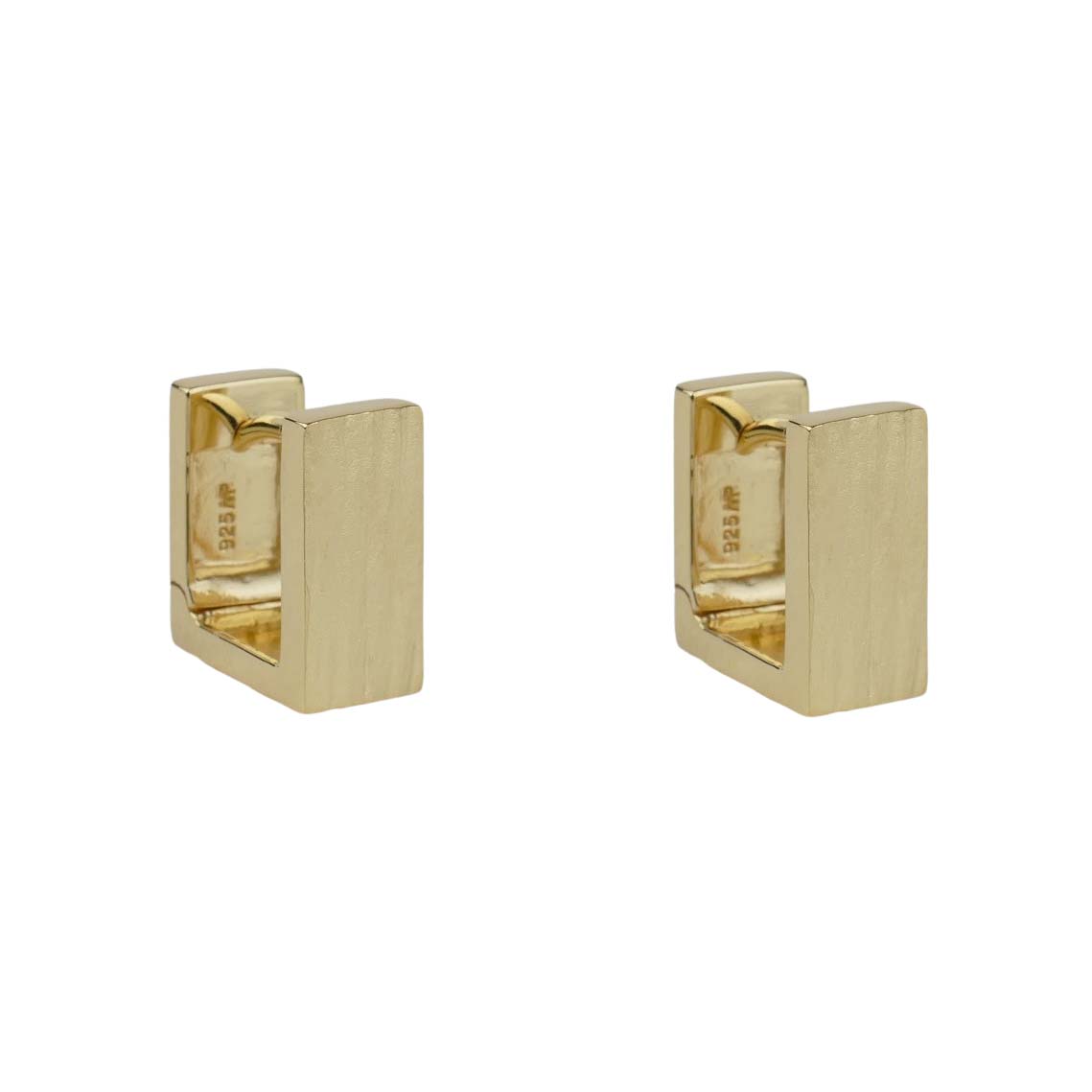 34148 Creolen aus goldplattiertem Sterlingsilber
