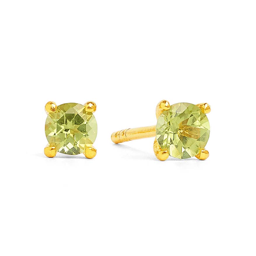 Bernd Wolf Ohrstecker Brilliani mit Peridot