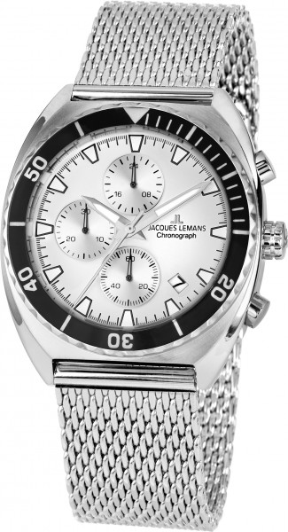 1-2041F Jacques Lemans Chronograph Retro 200