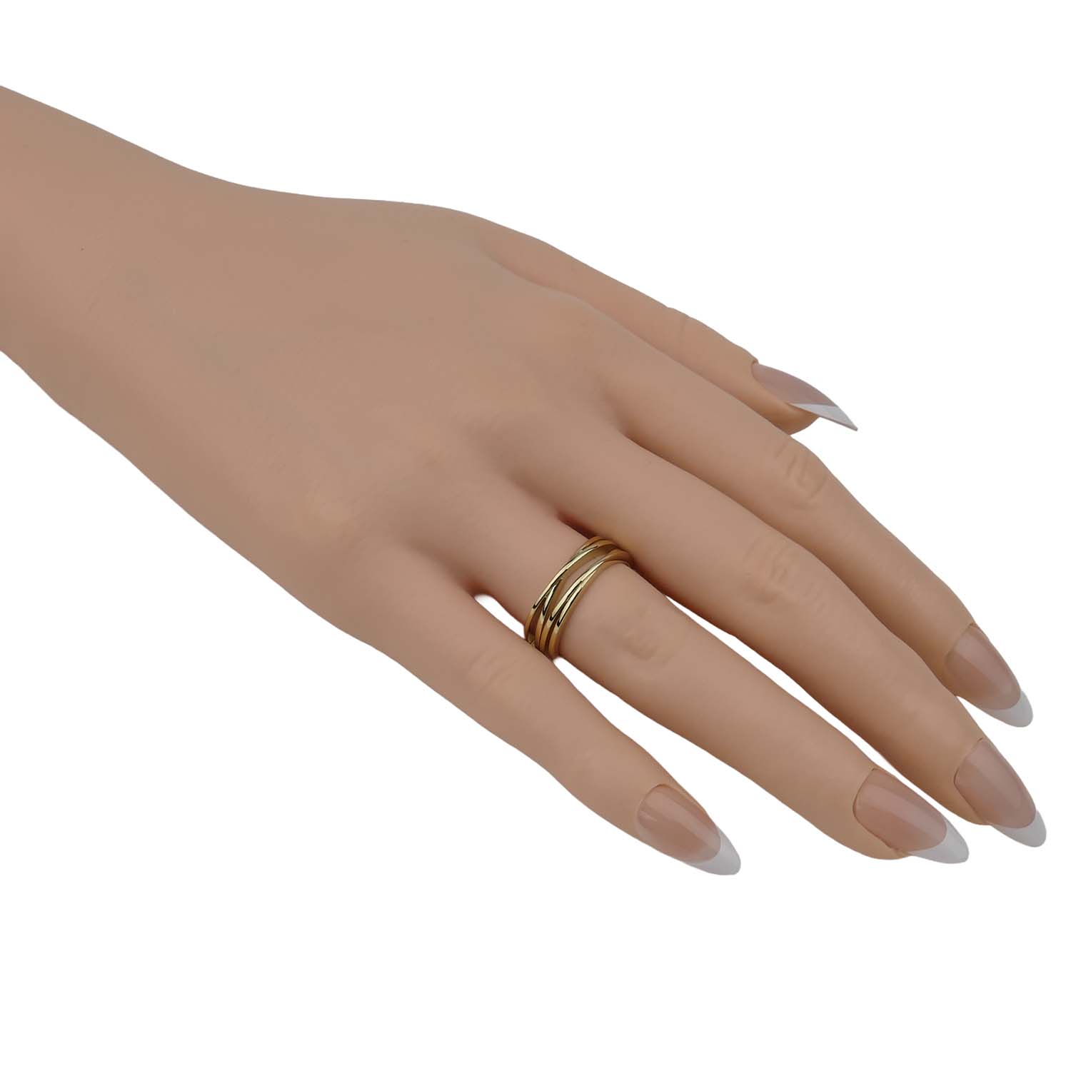 Damenring Gelbgold 333/000 ohne Steine