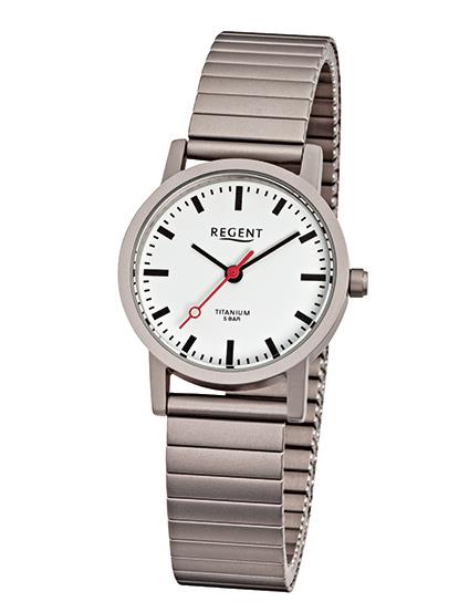 F-476 Regent Damenuhr Quartz Titan mit Zugband