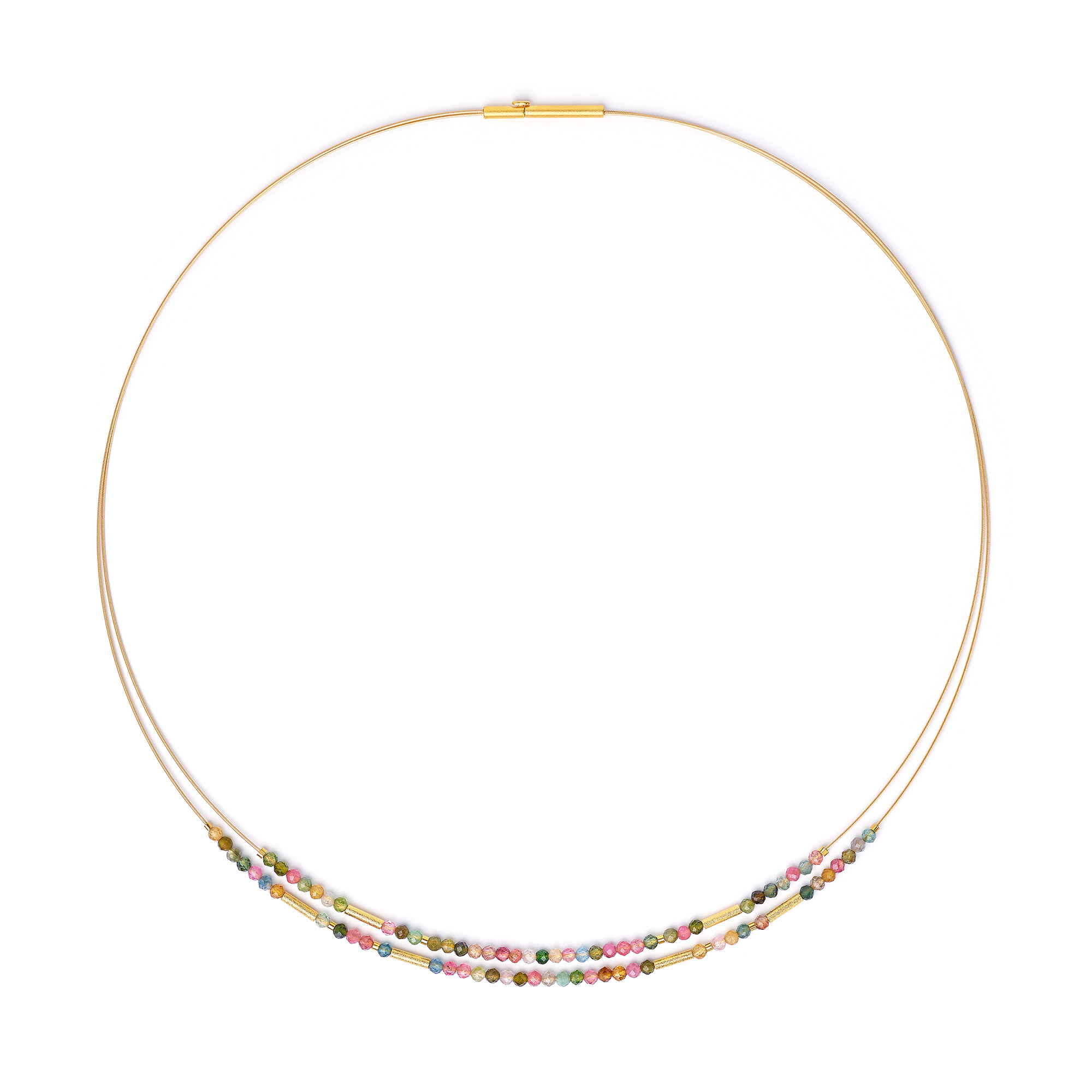 Bernd Wolf Collier Clenia mit Turmalinen Bernd Wolf Collier Clenia mit Turmalinen