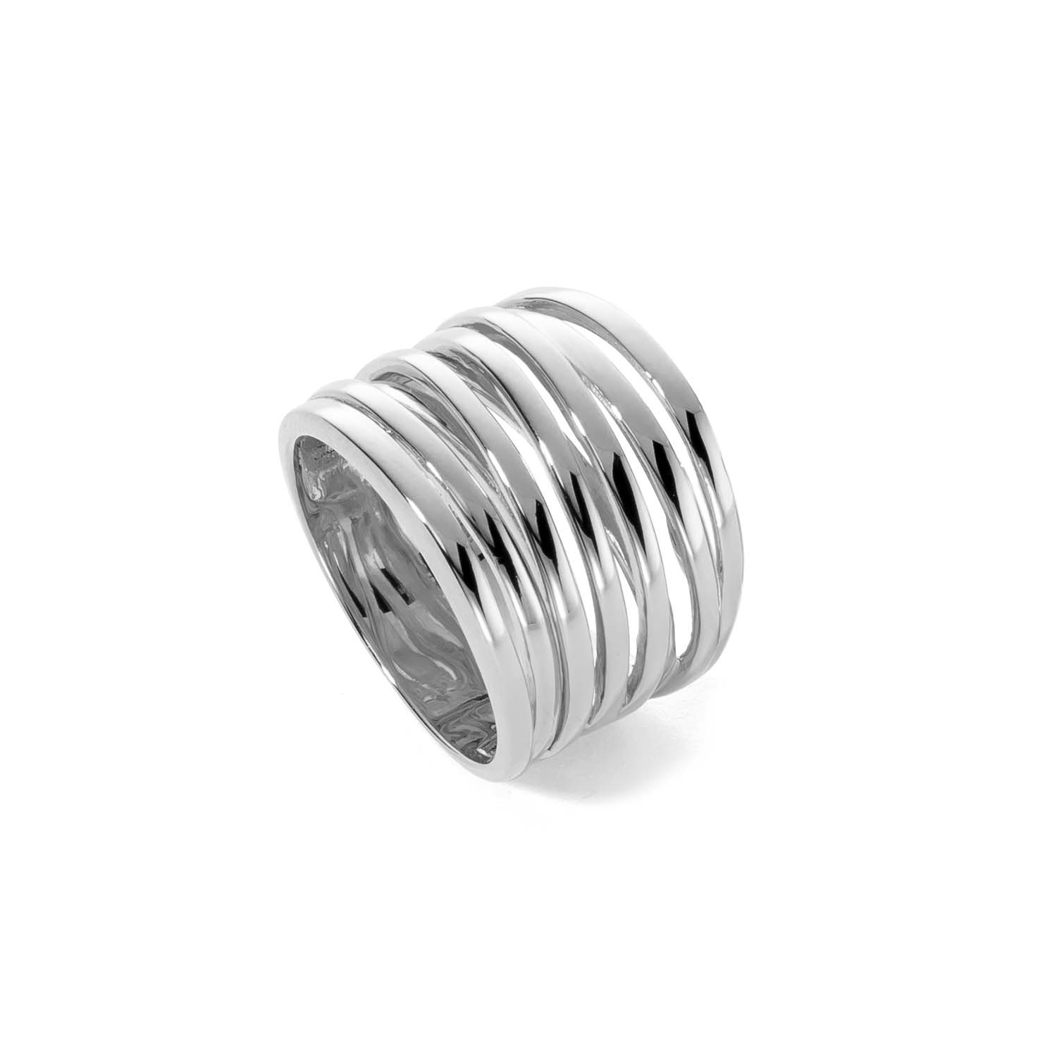 34214 Ratius Damenring Sterlingsilber rhodiniert
