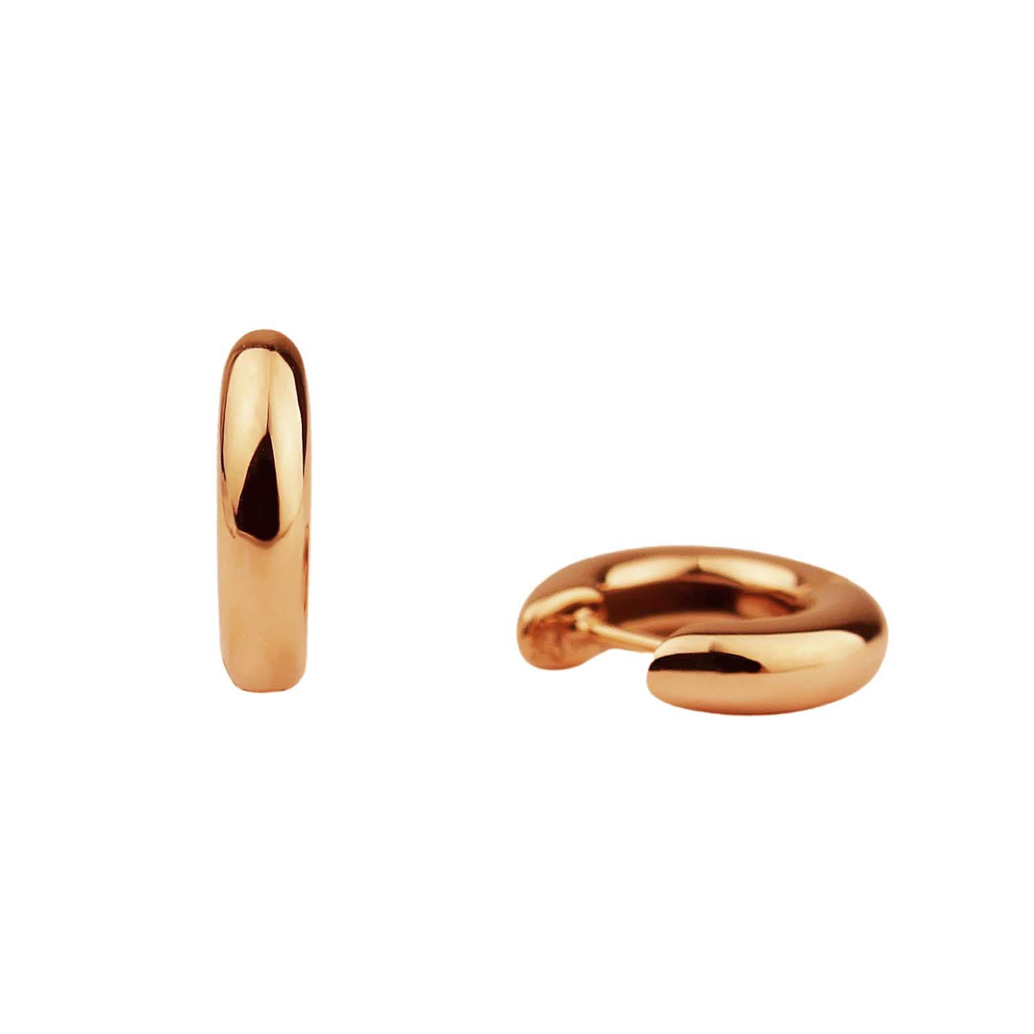 3368000-3 Quinn Creolen Roségold 585/000 Ohrringe