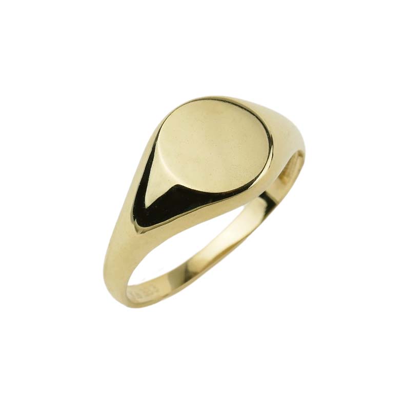 34137 Damenring Gelbgold 333/000