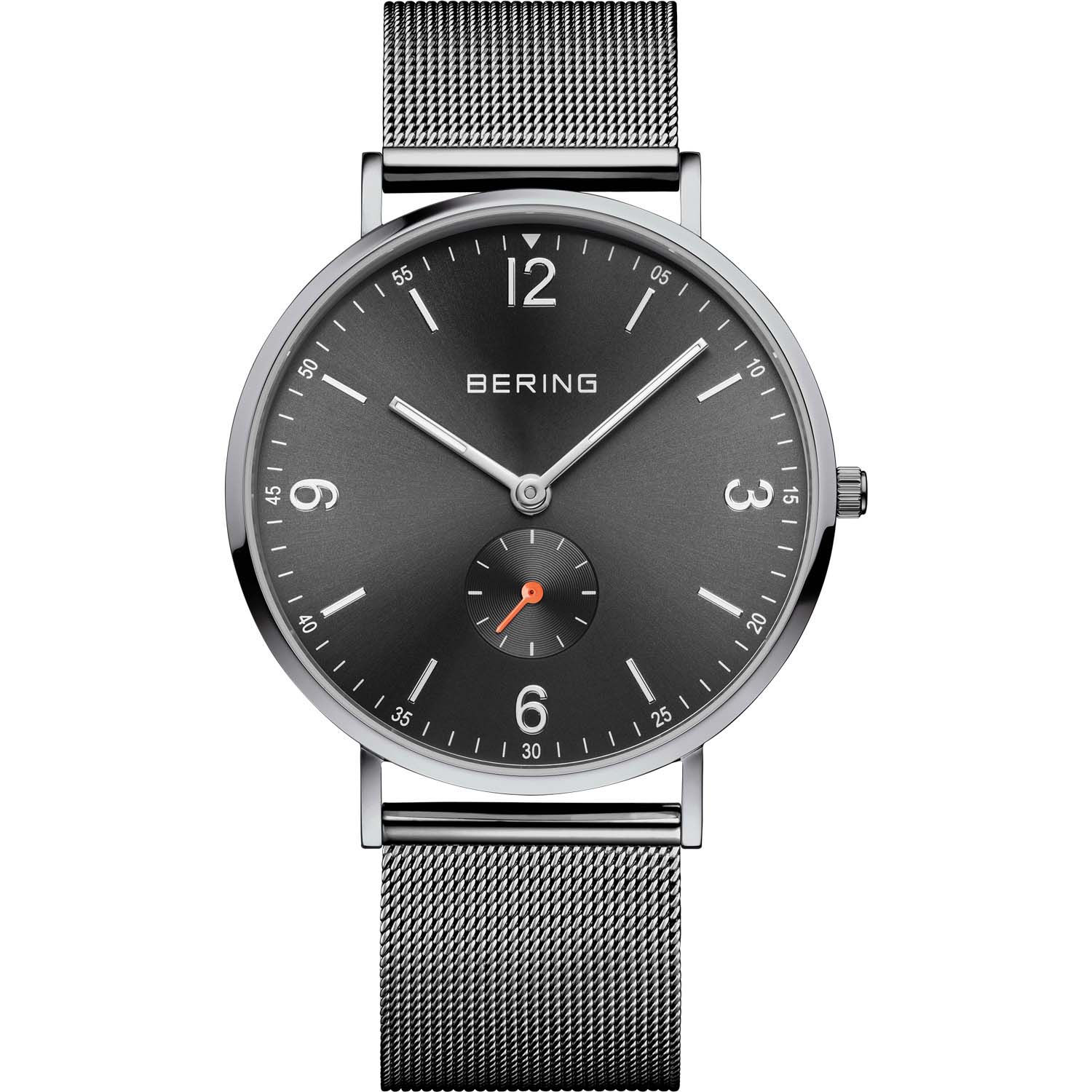 14040-377 Bering Herrenuhr mit deutlichem Zifferblatt