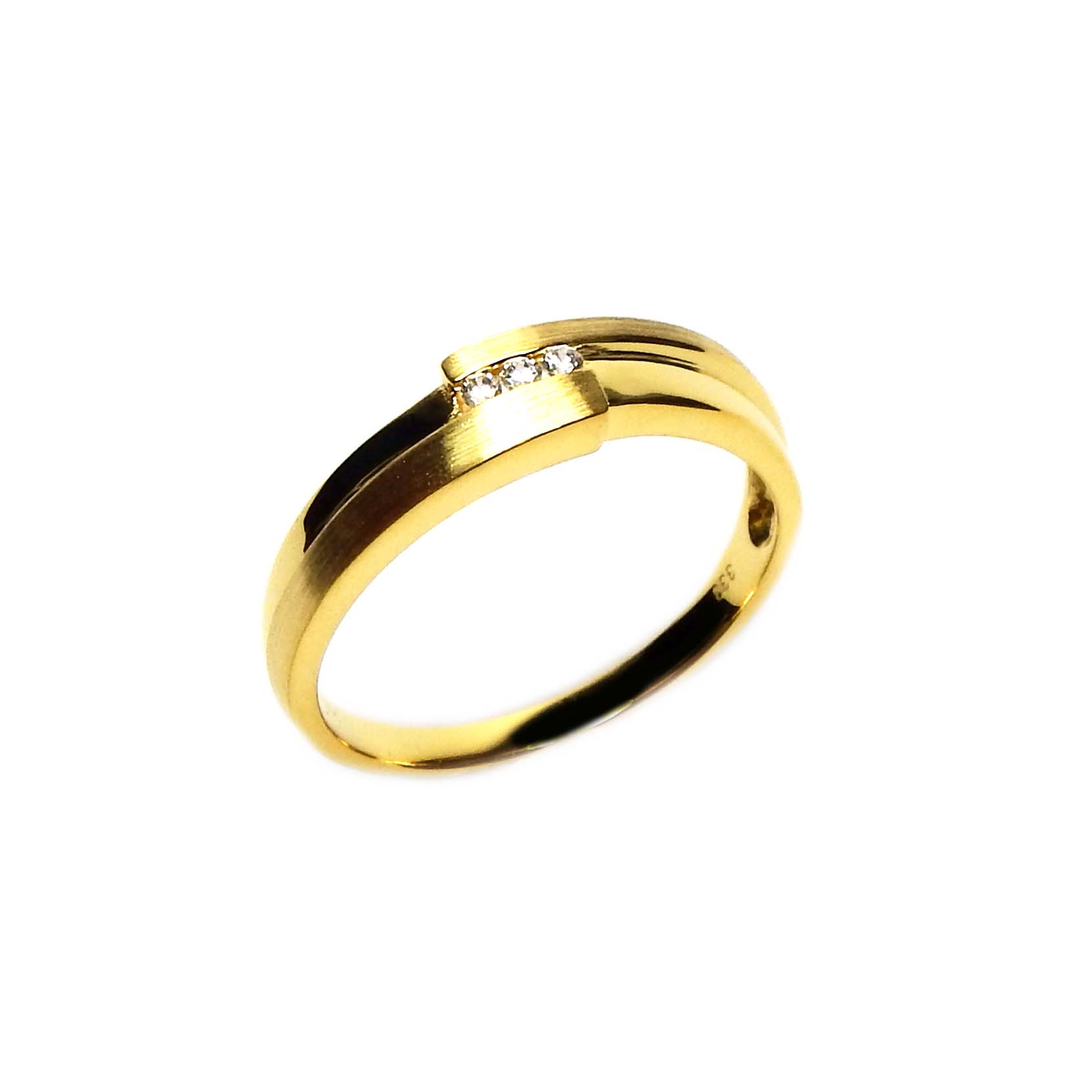 Damenring Gold 333/000 mit Zirkonia