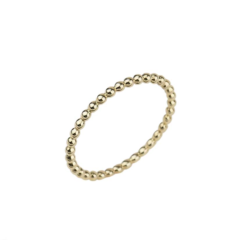 33930-1 Damenring Gelbgold 585/000 Ring mit Kügelchen