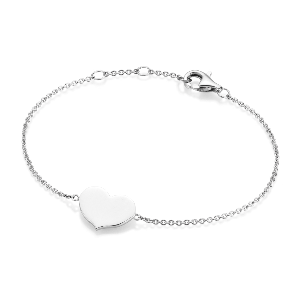 EW232-92000693190 Silver D-Line Silberarmband mit Herz Sterlingsilber