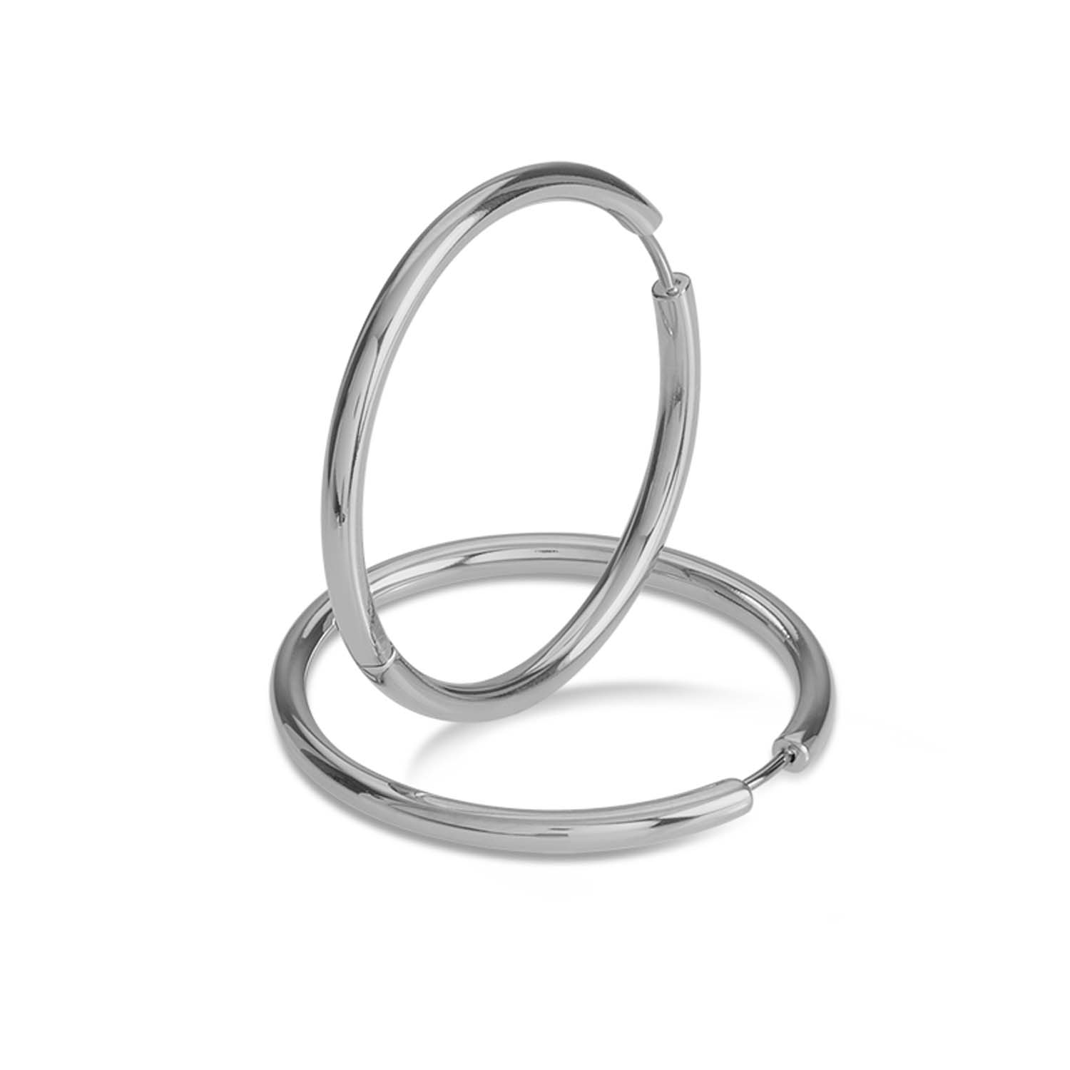 Boccia Titanium nickelfreie Creolen aus Titan