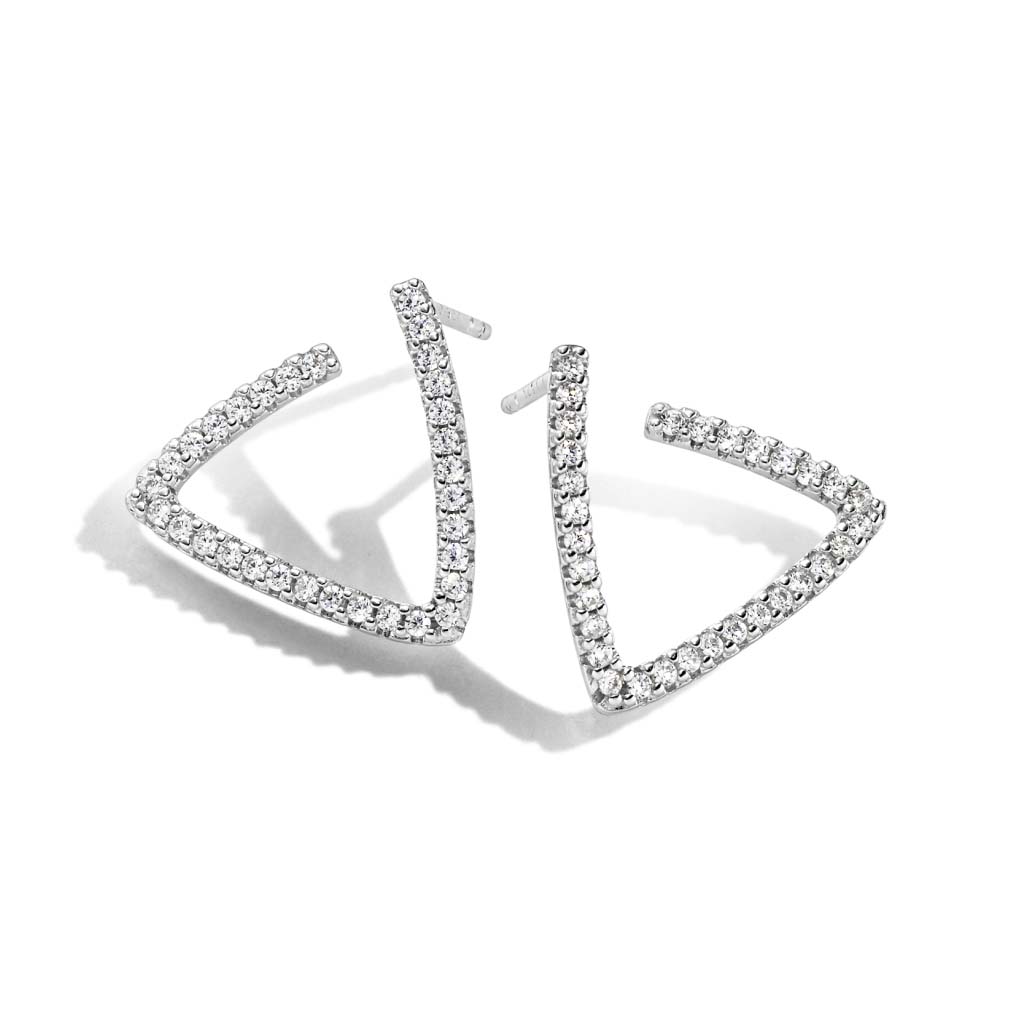 33768 Ohrstecker Silber mit Zirkonia