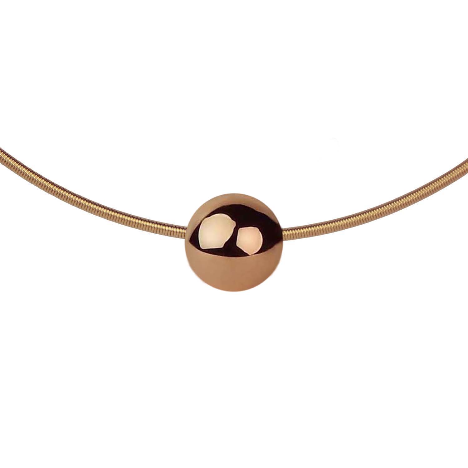 613288-1 Anhänger Bunz Kugel 12 mm Déco Art by Micha Bunz Roségold 750/000