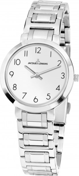 1-1932A-1 Jacques Lemans Damenuhr Milano Edelstahl gut ablesbar mit deutlichen Ziffern