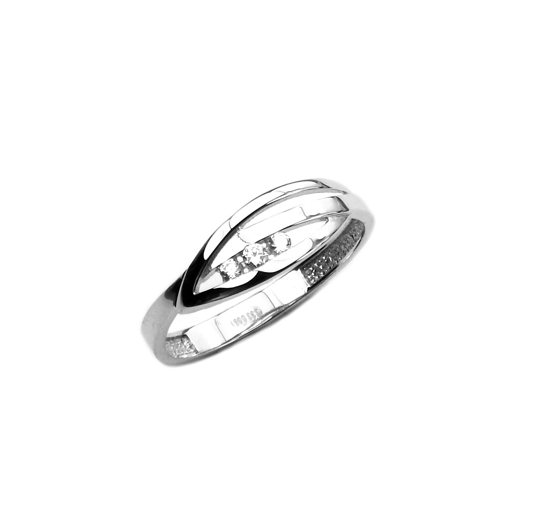 10746 Damenring Gold 333/000 mit Zirkonia
