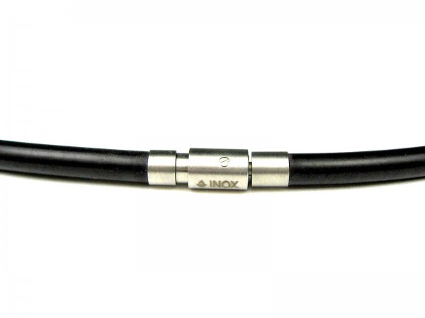 Bunz Halsreif Silikon 3,5 mm schwarz