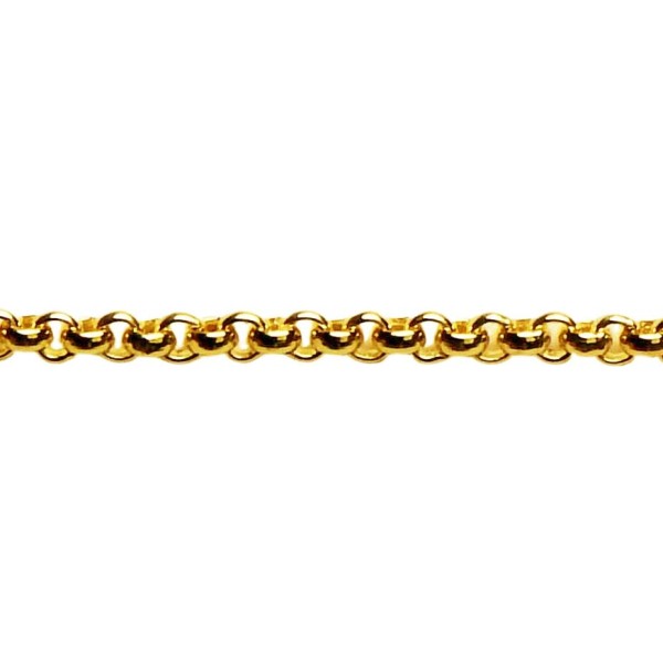Erbsmuster-Armband Gelbgold 585/000
