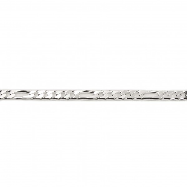 Halskette Sterlingsilber Figaro 4,4 mm